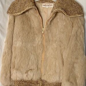 Chic 70’s vintage Rabbit Fur jacket!